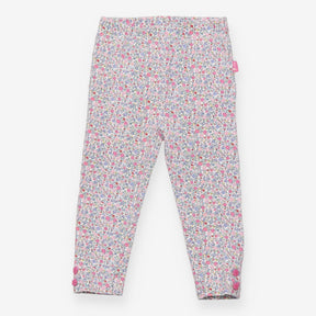 Leggings Jersey Ditsy Floral with Pink Flower Butt