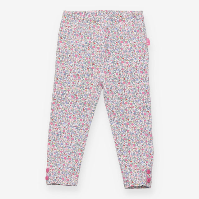 Leggings Jersey Ditsy Floral with Pink Flower Butt