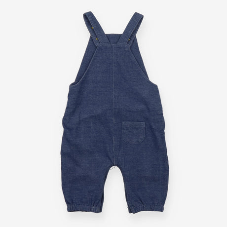 Dungarees Blue Marl with Chicken Pocket