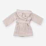Dressing gown grey towelling ears
