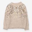 Knit sweater sparkle sequins