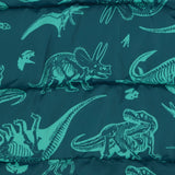 Pramsuit Blue Green Prehistoric