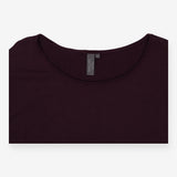 Sweater plum round neck