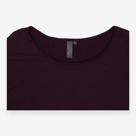 Sweater plum round neck