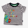Tee SS blue stripe Hungry Caterpillar