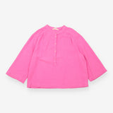 Pink Cotton Gauze Blouse