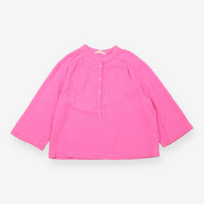 Pink Cotton Gauze Blouse