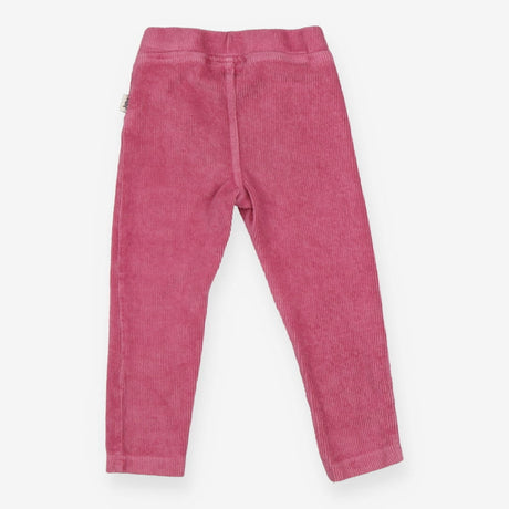 Ribbed Velour Leggings Pink