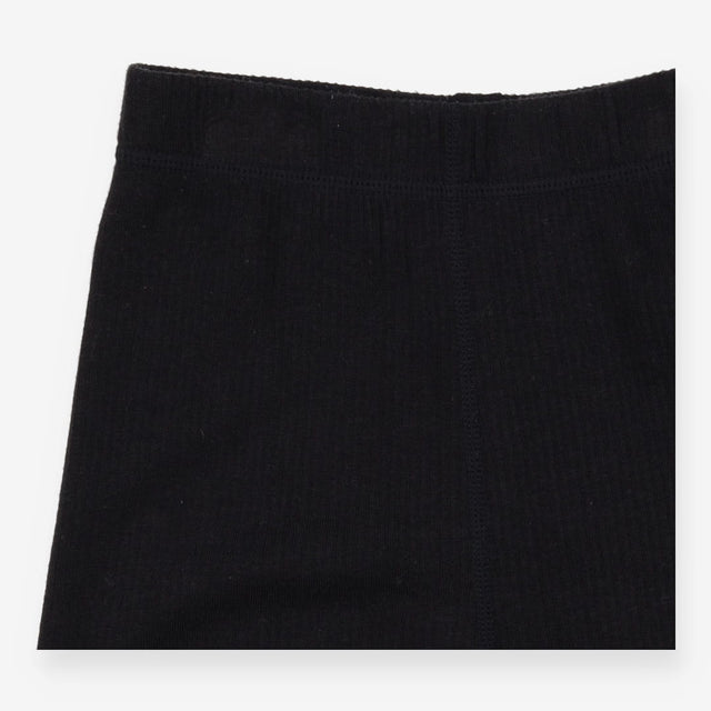 Leggings black ribbed thermals 2pack