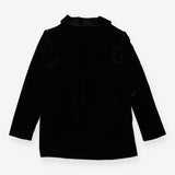 Blazer black velvet