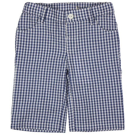 Long Shorts Blue Gingham