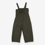 Linen blend Jumpsuit green