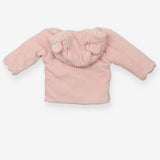 Pink Jumbo Cord Jacket - Pink Stripe lining