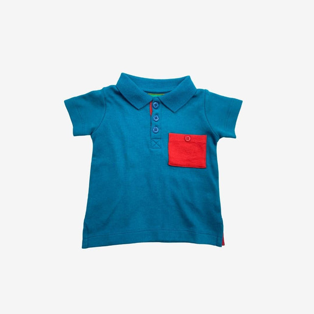 Teal SS Polo Shirt