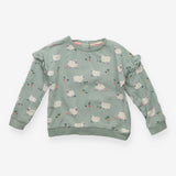 Green Sheep Sweater