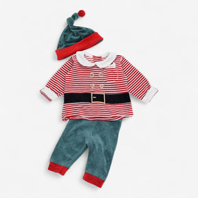 Elf Velour Outfit 3pcs