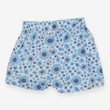 Blue Flowers Shorts
