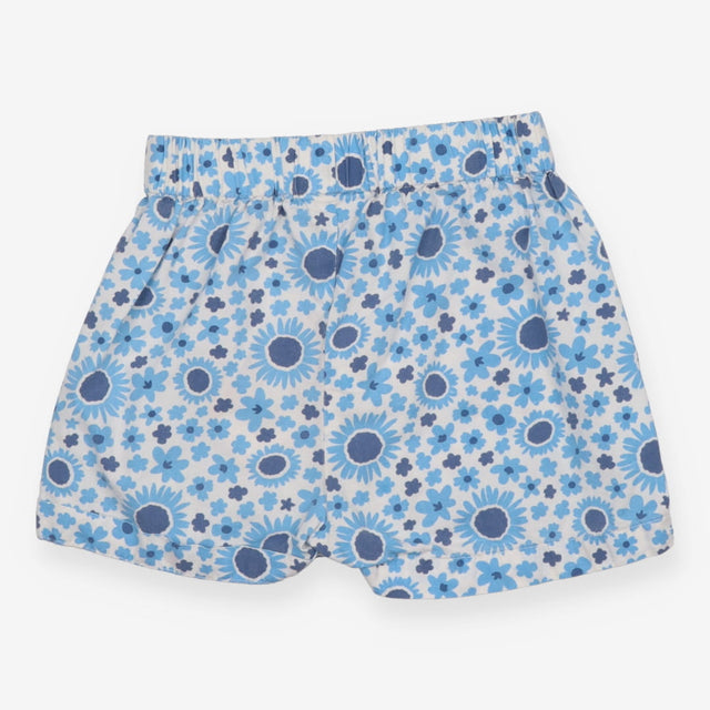 Blue Flowers Shorts
