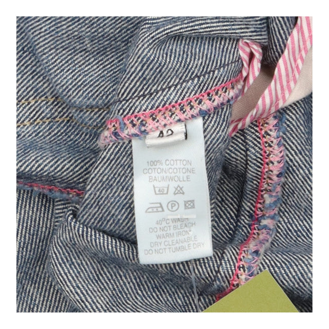 Paul Smith Pink Made in Italy Denim Blazer Jacket 