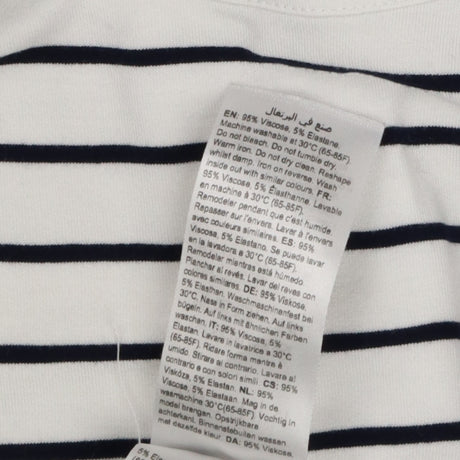 Navy Stripe Maternity Vest Top