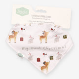 Ziggle My First Christmas Dribble Bib