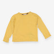 T-Shirt Long Sleeved Yellow with Shoulder Buttons