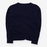 Cardigan Navy with Three Bows