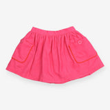 Skirt Cord Pink with Pockets