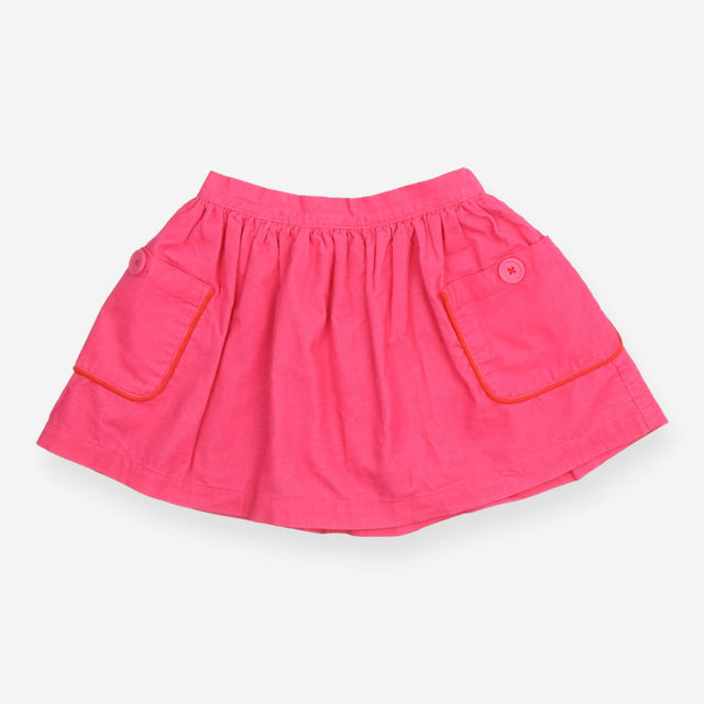 Skirt Cord Pink with Pockets