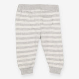 Outfit knitted sweater and leggings stripped red g