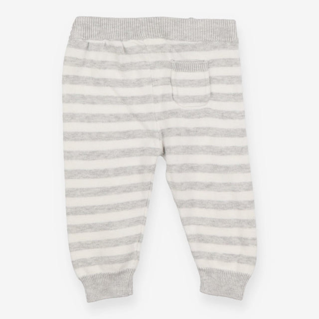 Outfit knitted sweater and leggings stripped red g
