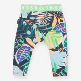 Leggings with Tropical Leaves