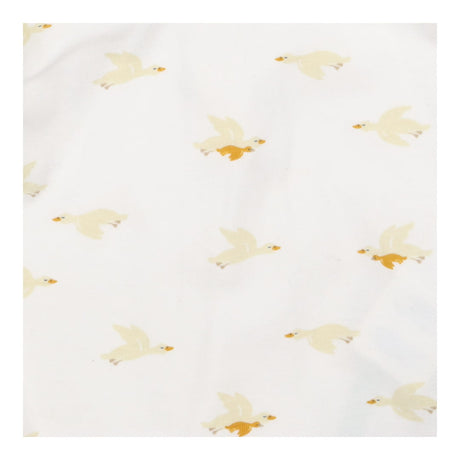 Bodysuit Collared White Goose & Gosling