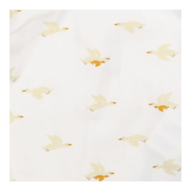 Bodysuit Collared White Goose & Gosling
