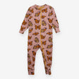 Sleepsuit pink butterflies