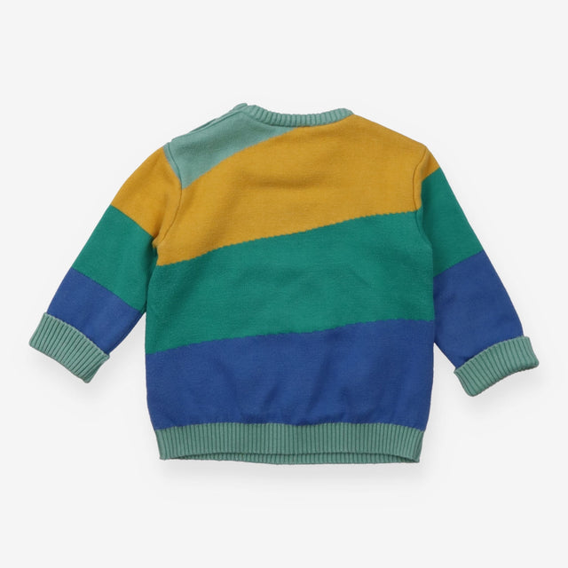 Sweater Knit Multicoloured Rescue Vehicles