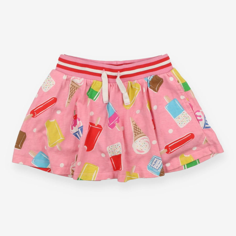 Skort pink polka dots ice lollies