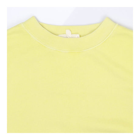 Per Una Yellow Garment Dye Oversized Crew Neck Swe