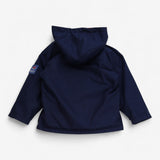 Coat 4 in 1 Raincoat with Red Bus & Star Fleece Li