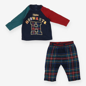 Pyjamas woven trousers jersey top HOGWARTS