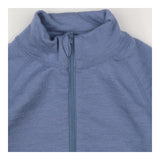 Jacket Merino Wool Terry - Dusky Blue