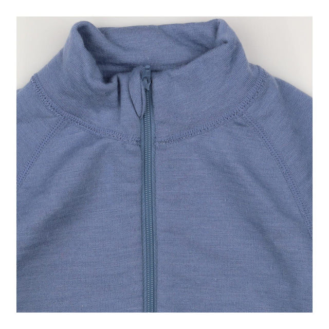 Jacket Merino Wool Terry - Dusky Blue