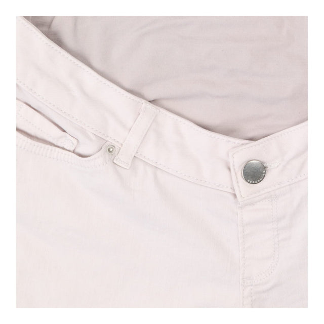 Maternity Denim Shorts - Stone