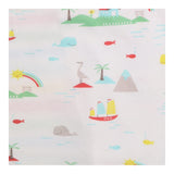Cuddle-Up Jersey Rainbow Striped Cot Bed Duvet Set