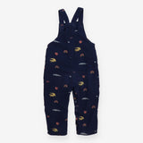 Dungaree navy cord crocodile