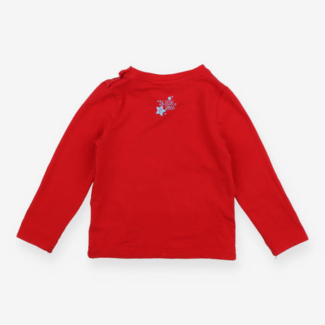 Red Long Sleeve Mum & Baby Hen