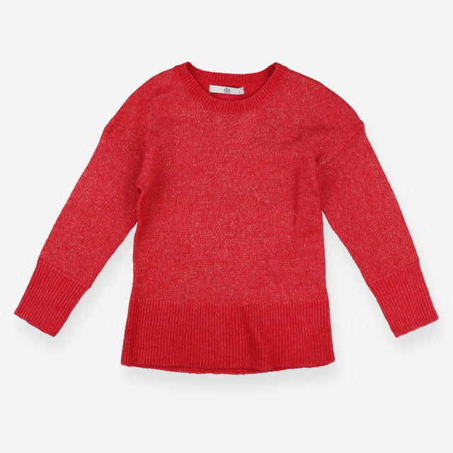 Pink knit sparkle sweater