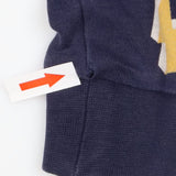 Pjs navy lightning bolts