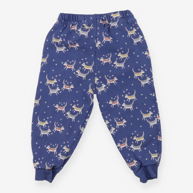 Blue wolf joggers