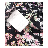 Hush Black Multicolour Floral Print Shirred Waist 